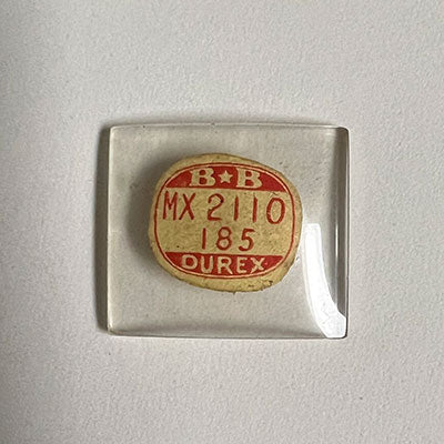 GRUEN  : CURVEX-ADMIRAL (AND OTHERS) - Rectangle 21.1mm x 18.5mm DUREX