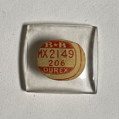 GRUEN : CURVEX-CAPTAIN (AND OTHERS) - Rectangle 21.4mm x 20.6mm DUREX