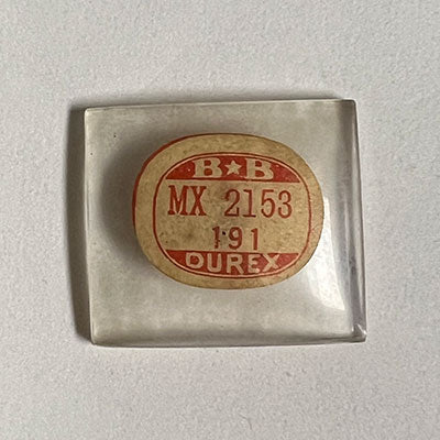 GRUEN : VERITHIN-TIME HILL & 651/3351 - Rectangle 21.5mm x 19.1mm DUREX