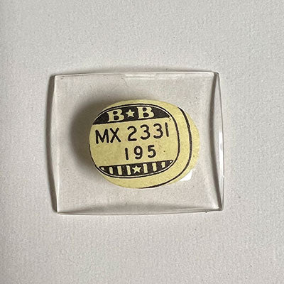 GRUEN : VERITHIN-5TH AVENUE & 801/3351 - Rectangle 23.3mm x 19.5mm