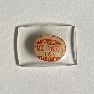 GRUEN : CURVEX-KINGSLEY (AND OTHERS) - Rectangle 26.5mm x 18.1mm DUREX