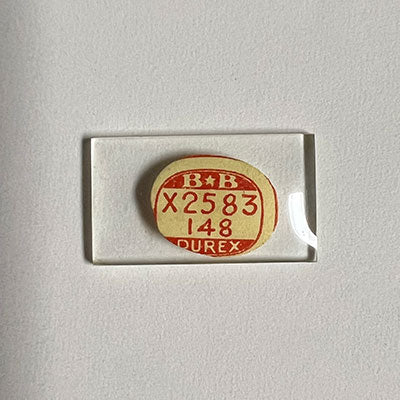 GRUEN : 353/186 - Rectangle 25.8mm x 14.8mm DUREX & ROCK-CRAFT