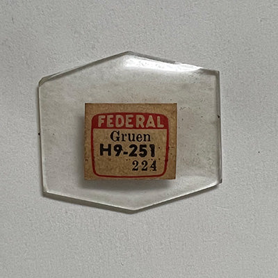 GRUEN - Hexagon 25.1mm x 22.4mm
