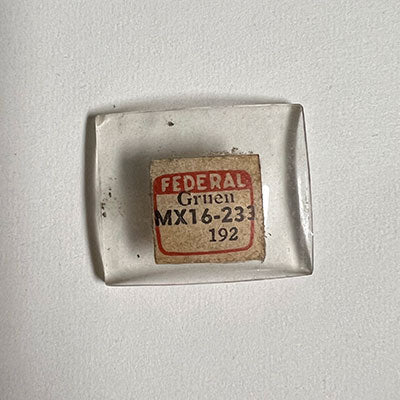 GRUEN : CURVEX-ALDERMAN (AND OTHERS) - Rectangle 23.3mm x 19.2mm