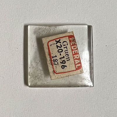 BULOVA & GRUEN : MULTIPLE MODELS - Rectangle 19.6mm x 18.6mm