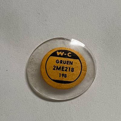 GRUEN : 411/404 - Oval 21.8mm x 19.8mm