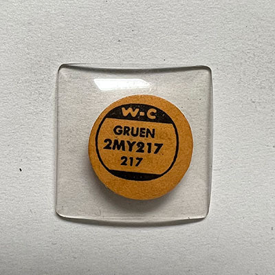 GRUEN : 725/552 - Square w/Radius Corners 21.7mm x 21.7mm