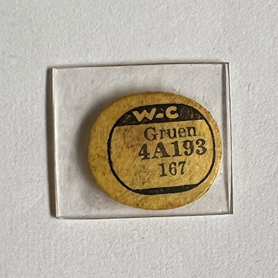 GRUEN : 580/248 & 581/309 - Rectangle 19.3mm x 16.7mm
