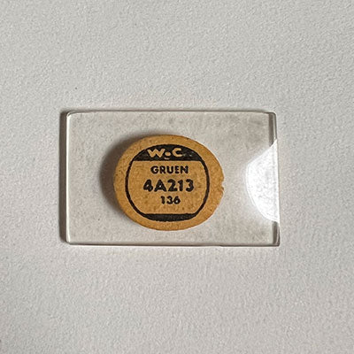 GRUEN  : 165/222 - Rectangle 21.3mm x 13.6mm