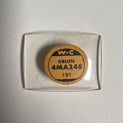 GRUEN : 406/381 & 406/394ss - Rectangle 24.6mm x 18.1mm
