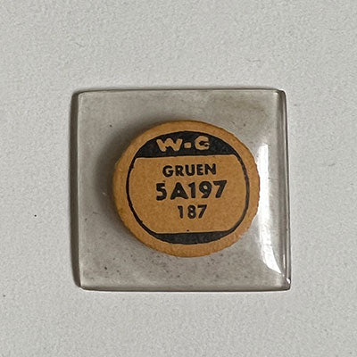 GRUEN : 400/419 & 401/419 - Rectangle 19.7mm x 18.7mm