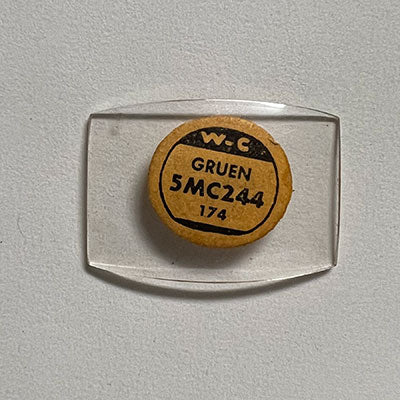 GRUEN : 406/373 - Tonneau 24.4mm x 17.3mm