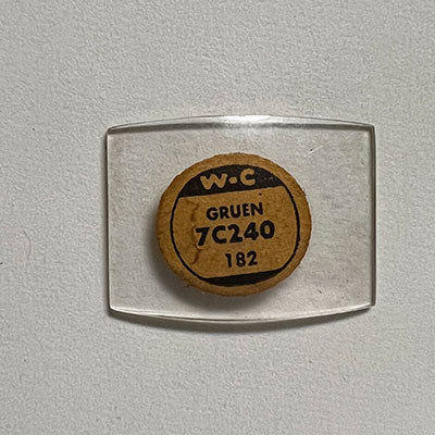 GRUEN : 581/283 & 704/283ss - Tonneau 24.0mm x 18.2mm