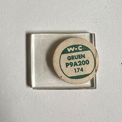 GRUEN : AUTO WIND (AND OTHERS) - Rectangle 20.0mm x 17.4mm