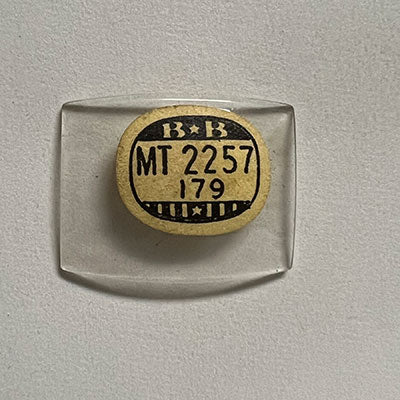 HAMILTON : ALAN - Tonneau 22.5mm x 17.9mm