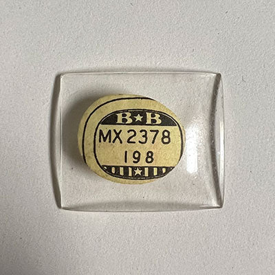 HAMILTON : MORTON - Rectangle 23.7mm x 19.8mm