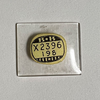 HAMILTON : BARTON & RODNEY - Rectangle 23.9mm x 19.8mm