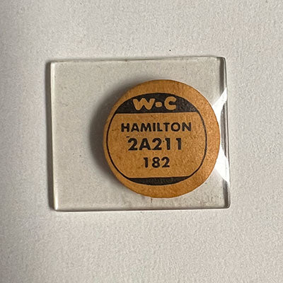 HAMILTON - Rectangle 21.1mm x 18.2mm