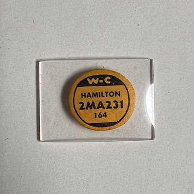 HAMILTON - Rectangle 23.1mm x 16.4mm