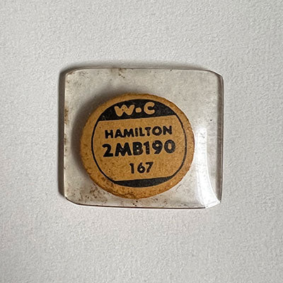 HAMILTON : ELLIOTT - Rectangle w/Cut Corners 19.0mm x 16.8mm