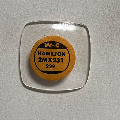 GRUEN & HAMILTON : MULTIPLE MODELS - Cushion w/Radius Corners 23.1mm x 22.8mm