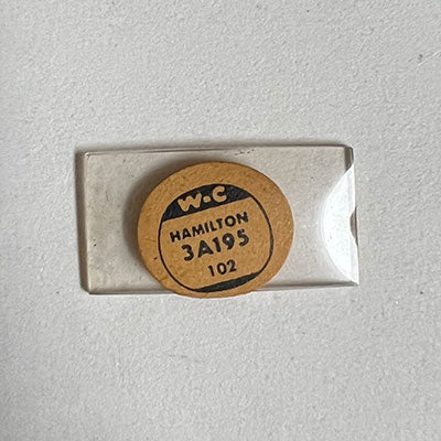 ELGIN, HAMILTON & WALTHAM - Rectangle 19.6mm x 10.2mm