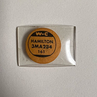 HAMILTON - Rectangle 23.4mm x 16.1mm