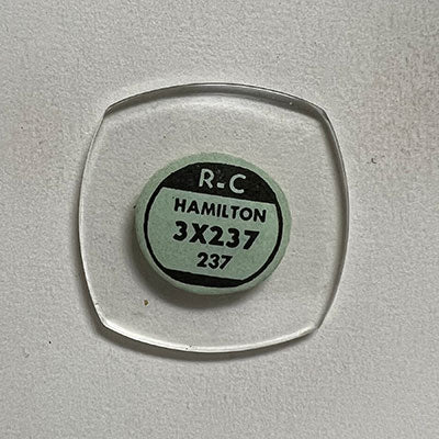 GRUEN : 99/1, 115/1, 705/1 AND HAMILTON - Cushion 23.7mm x 23.7mm DUREX & ROCK-CRAFT