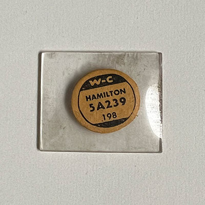 HAMILTON : BARTON & RODNEY - Rectangle 23.9mm x 19.8mm