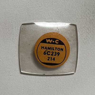 HAMILTON : DUNHAM - Cushion 23.9mm x 21.5mm