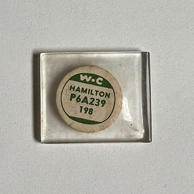 HAMILTON : BARTON & RODNEY - Rectangle 23.9mm x 19.8mm