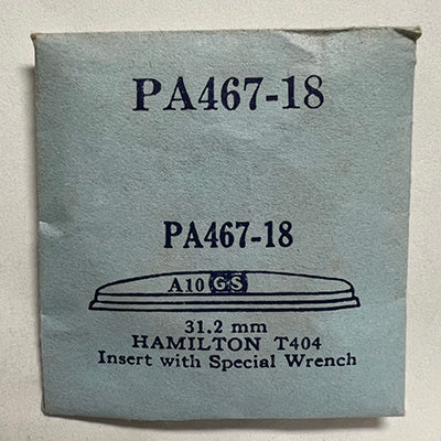 HAMILTON : T404 - Round 31.2mm PA467-18