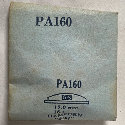 HAMPDEN : STAR - Round 17.0mm PA160