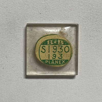 GRUEN : 816/3351 & ILLINOIS - Square 19.3mm x 19.3mm PLANEX