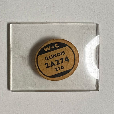ILLINOIS - Rectangle 27.4mm x 21.0mm