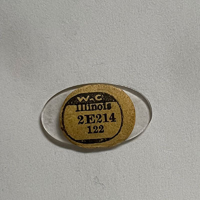 ILLINOIS - Oval 21.4mm x 12.2mm