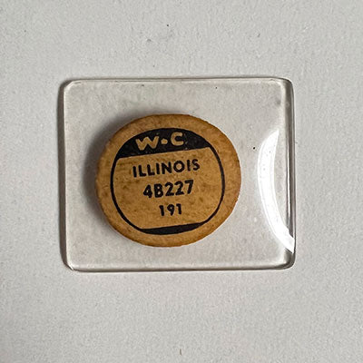ILLINOIS - Rectangle w/Radius Corners 22.7mm x 19.1mm