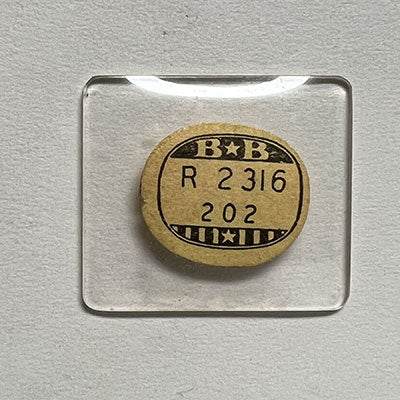 LONGINES : PRESIDENT HARRISON - Rectangle w/Radius Corners 23.1mm x 20.2mm