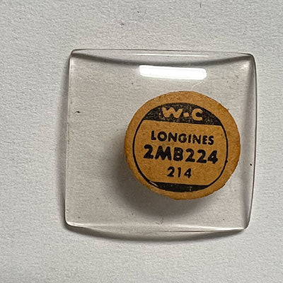 LONGINES : MOUNT VERNON - Rectangle w/Radius Corners 22.4mm x 21.4mm