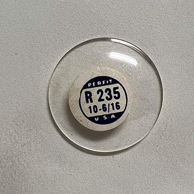 ROUND : GLASS : HIGH DOME - 23.5mm