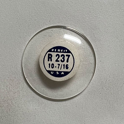 ROUND : GLASS : HIGH DOME - 23.7mm