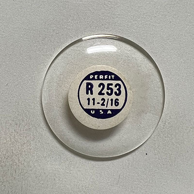 ROUND : GLASS : HIGH DOME - 25.3mm