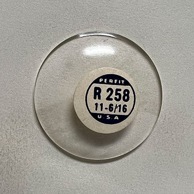 ROUND : GLASS : HIGH DOME - 25.8mm