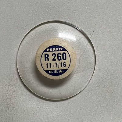 ROUND : GLASS : HIGH DOME - 26.0mm