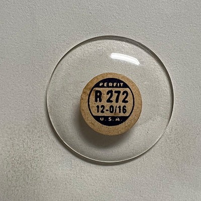 ROUND : GLASS : HIGH DOME - 27.2mm