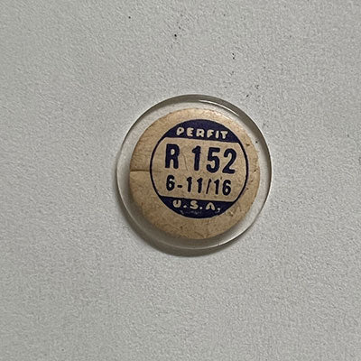 ROUND : GLASS : HIGH DOME - 15.2mm