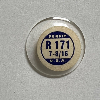ROUND : GLASS : HIGH DOME - 17.1mm