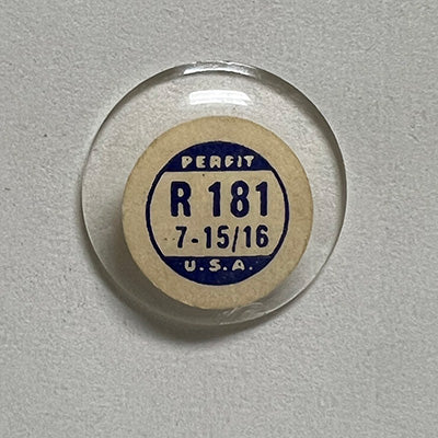 ROUND : GLASS : HIGH DOME - 18.1mm