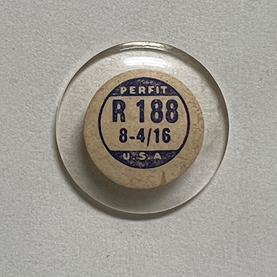 ROUND : GLASS : HIGH DOME - 18.8mm
