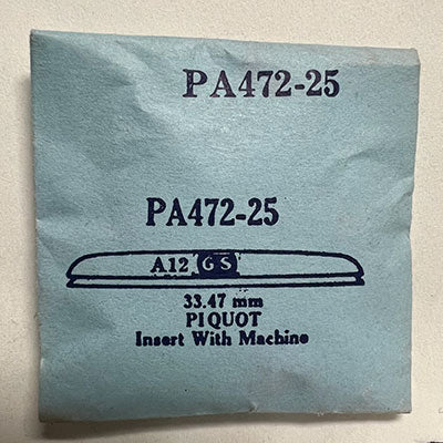 PIQUOT - Round 33.47mm PA472-25